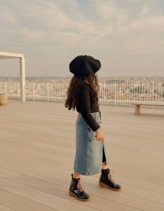 Style Guide: How to Wear a Denim Skirt