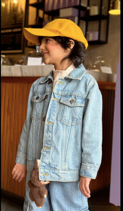 Denim Jacket for Kids | Light wash | Unisex