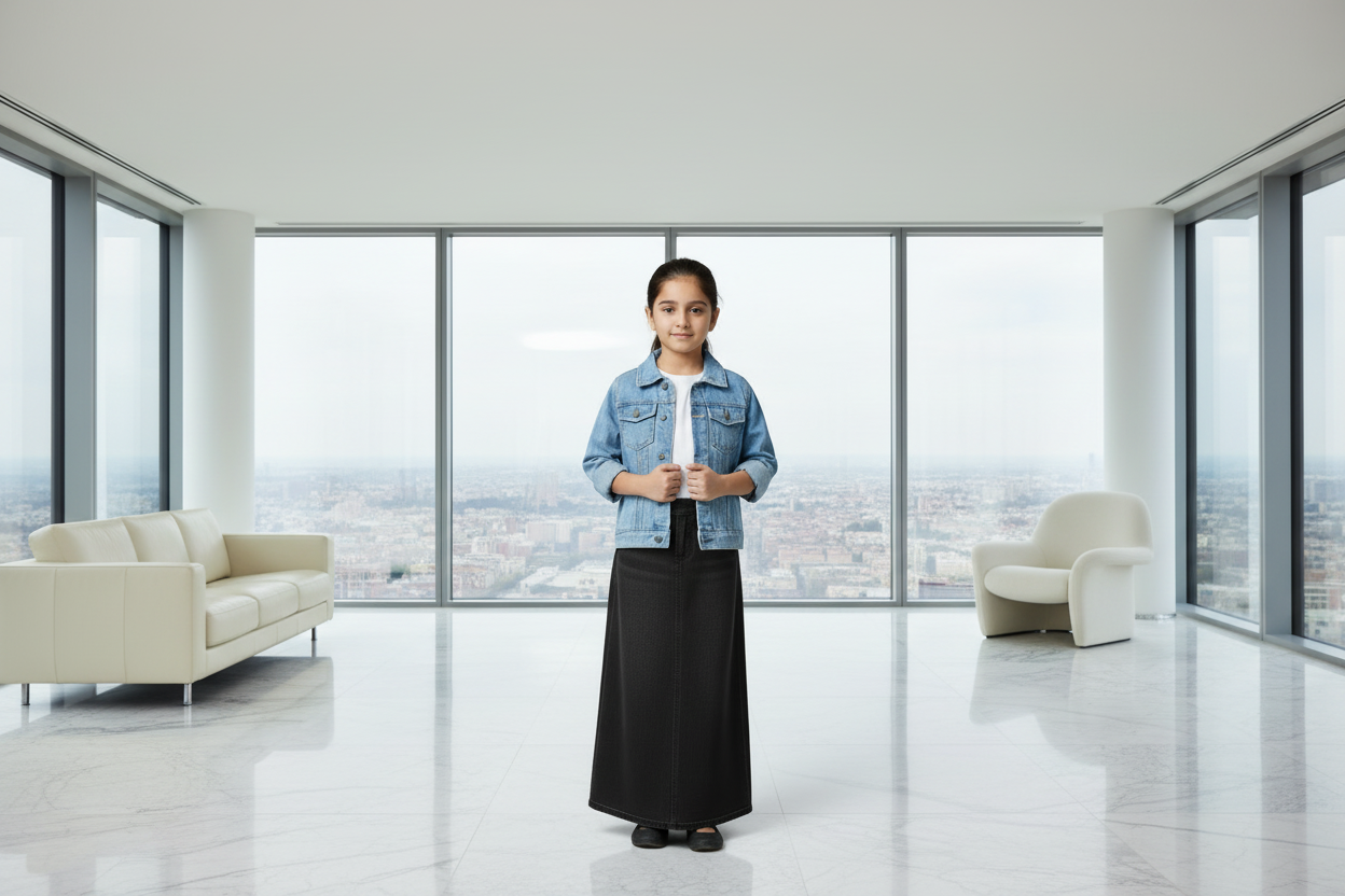 Denim Jacket for Kids | Light wash | Unisex