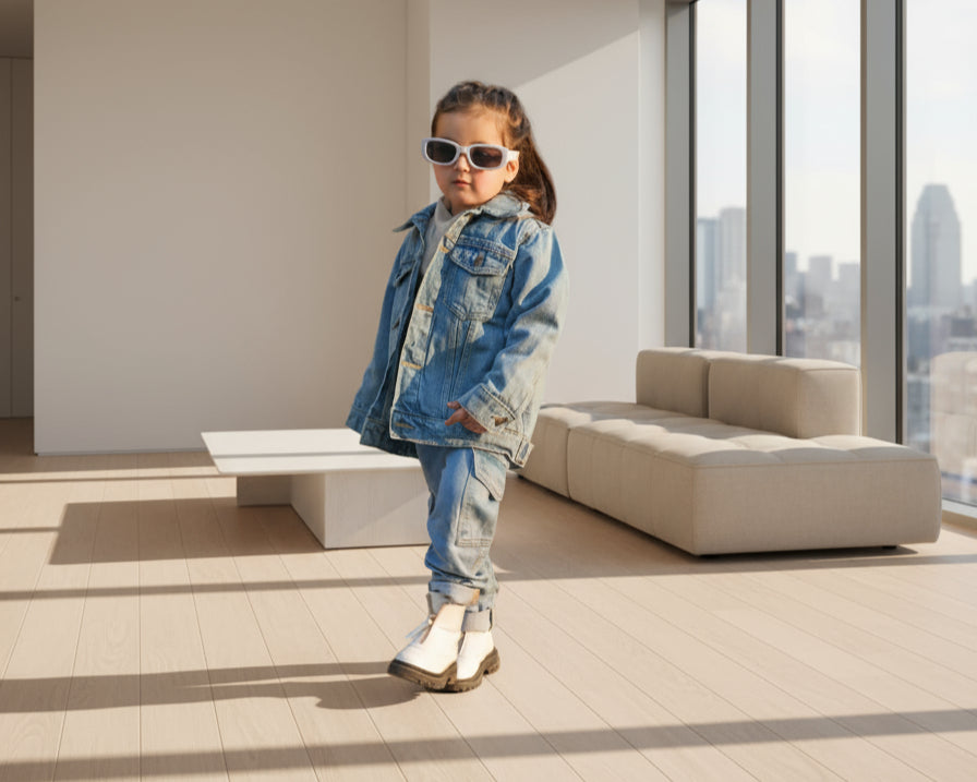 Denim Jacket for Kids | Light wash | Unisex