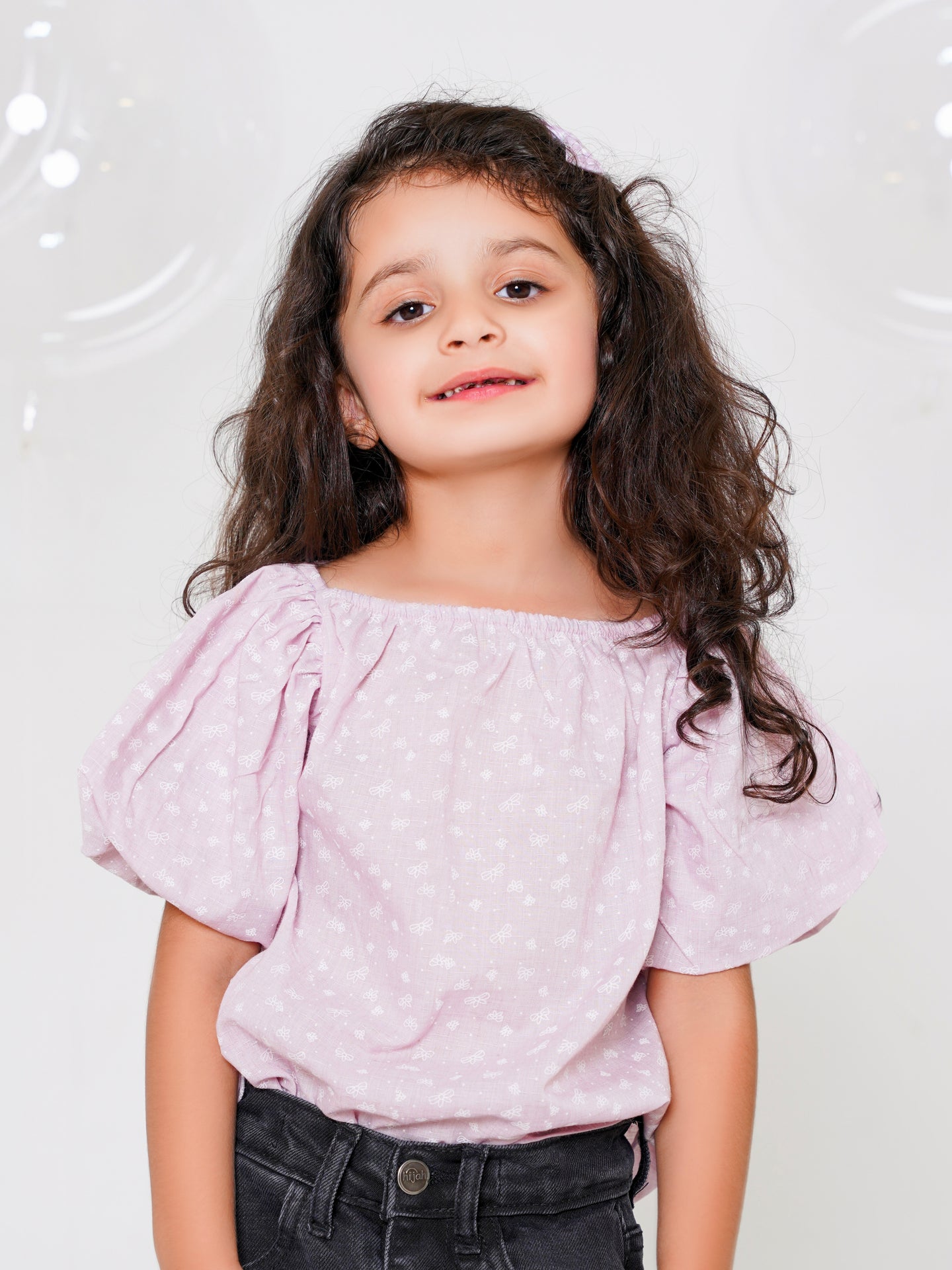 Rosy | Puff Sleeves Shirt