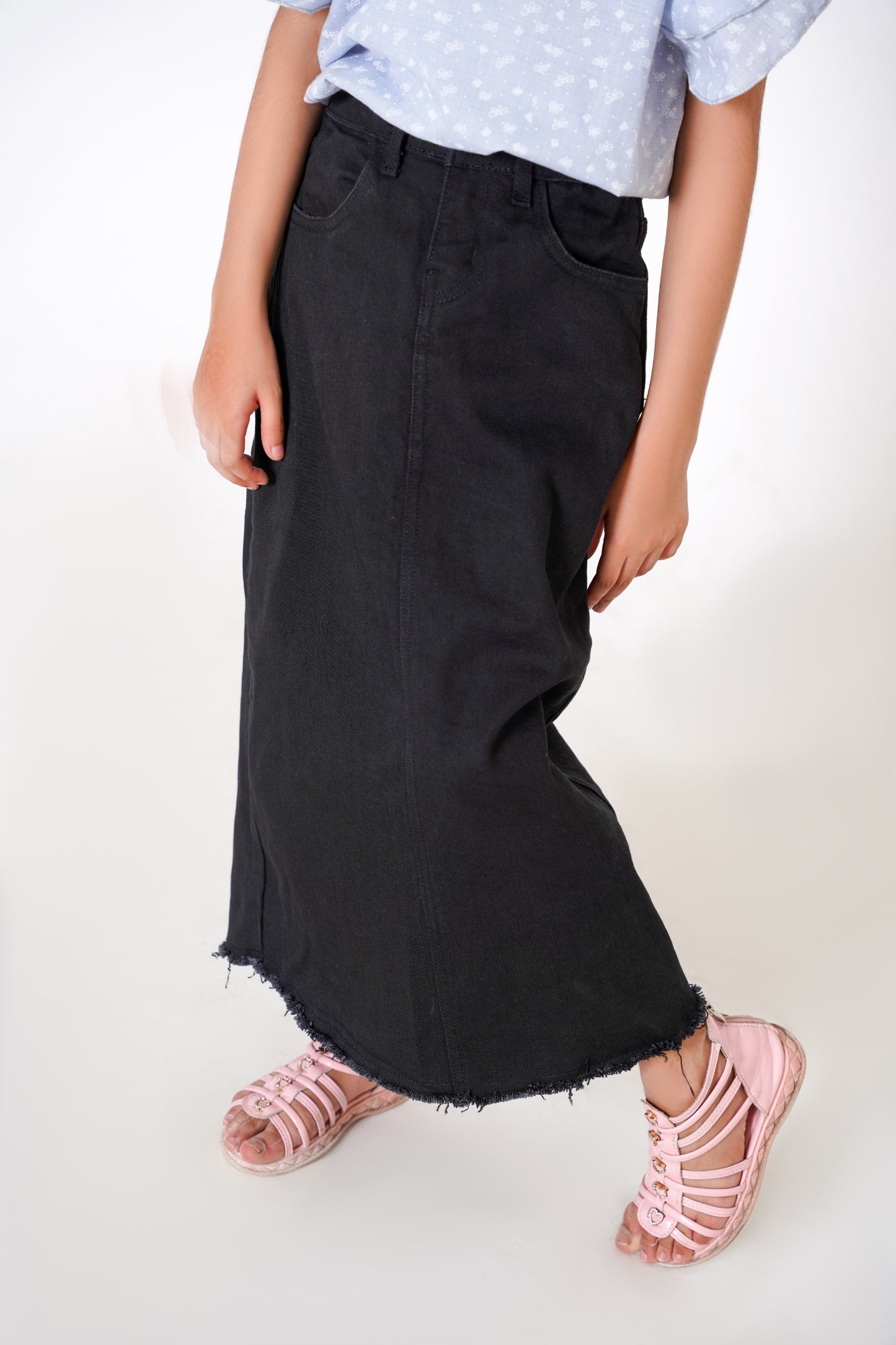 kids skirt in black